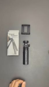 V2S ZJ-09 Universal Cellphone Tablet Holder Foldable Height Adjustable Phone Stand Telescopic Tripod With Phone Holder