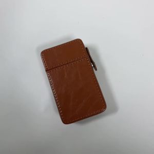 Hộp Đựng Thuốc Lá Giả Da Phong Cách Giản Dị Chống Ẩm Chứa Được 20 Điếu Thuốc Lá Cỡ Thường