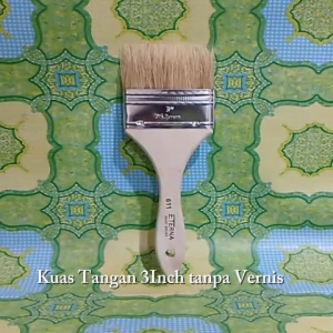 Kuas Tangan 3" Perlusin Tanpa Vernis 611 Merk Eterna
