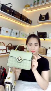 Túi Xách Hoa Xoay Công Sở HotTrend - Túi Xách Da Pu Cao Cấp - Túi Xách Đi Làm Thanh Lịch Túi tặng mẹ M323