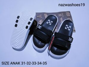 sandal anak-anak trendy slipon sol injek/sol tembus berlapis insol