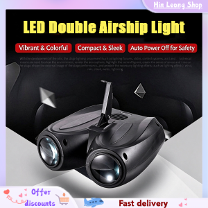 Napakagandang Epekto ng Ilaw! Dual‑Head LED Blimp Stage Lamp para sa Kaarawan at Pagtitipon