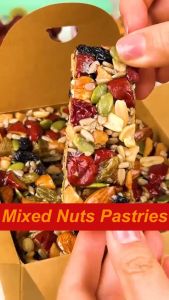 WooNut Nutty Meal Replacement Bars: Almonds Walnuts Peanuts - Freshly Made Perfect for On-the-Go