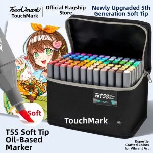 Touch mark | Oil-Based Alcohol Manga and Fabric Markers for Coloring Skin Tones