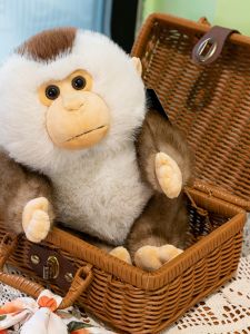 ตุ๊กตาหมีสีขาวน่ารัก ตุ๊กตาสัตว์ปีกนก พลั่วยาง พลาสติก ปุ่ม รูปตุ๊กตาเด็ก ของขวัญสำหรับเด็ก อุปกรณ์ตกแต่งบ้าน วัสดุผ้าฝ้าย