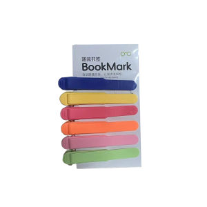 3/6Pcs Silicone Bookmark Automatically Follows Page Flipping Student Bookmarks Office Stationery Home Office School Supplies