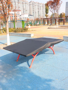 Waterproof Dustproof Ping Pong Table Cover Universal High Elasticity Indoor Outdoor Silver Coated Oxford Cloth Sunshade Cover