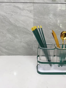 Kitchen Rack Cutlery Chopstick Utensils Drainer Spoon and Fork Holder Household High Quality