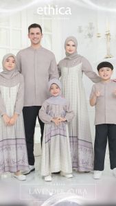 SARIMBIT ETHICA 2025 LADIVA 23 LAVENDER AURA TERBARU SET KELUARGA LEBARAN PREMIUM KEKINIAN TERMURAHH