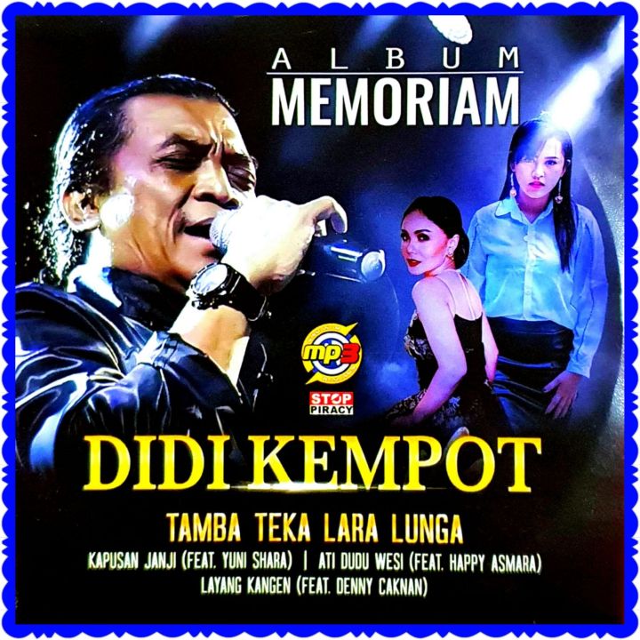 KASET CD MP3 MUSIK AUDIO LAGU DIDI KEMPOT LENGKAP FULL ALBUM LAGU MP3 