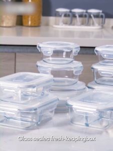 JOTO Microwavable Glass Food Container: Eco-Friendly & Reusable