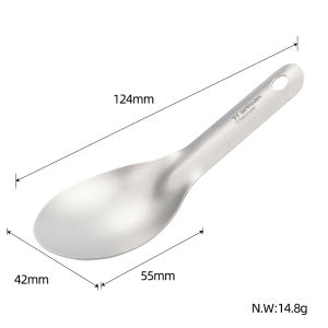 Tiartisan | Đũa và Muỗng Titanium Nhẹ và Dễ Mang