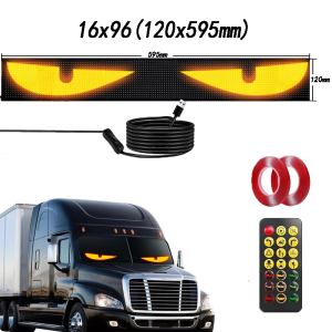 JJRC | LED Display Programmable Flexible LED Display Car Scrolling Advertise Message Soft Sign Board Pixel Custom Led Panel for truck