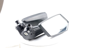 Motorcycle Side Mirror 1 pair Anti-glare Rotatable Control High Definition Large Rearview Mirror Universal