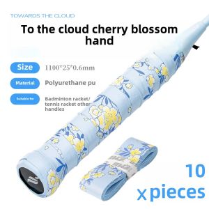 MBFISH Shark Jumping Sakura Sweat Absorbent Anti-Slip Milk Glue Shock Absorption Film Wrapping Tennis Handle Strap Badminton Racket Grip