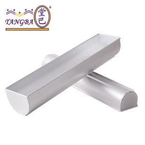 Aluminum Mousse Cake Mold Long Strip Small Half Circle Rainbow Core Cake Mold Baking Kitchen Cooking Utensils DIY Baking Tools