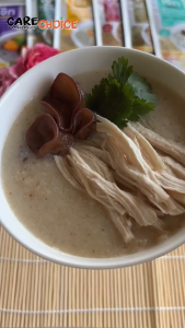 Care Choice Instant Jasmine Rice Porridge โจ๊ก ข้าวหอมมะลิ 4 รสชาติ ขนาด 35 กรัม ลดโซเดียม ไม่ใส่ผงชูรส พร้อมผงปรุงรสจากผัก