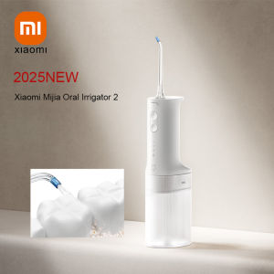 Xiaomi | 2025 NEW Xiaomi Mijia Oral Irrigator 2 Rechargeable Dental Flosser Electric Water Jet for Teeth Cleaning 2 Nozzles 3 Modes