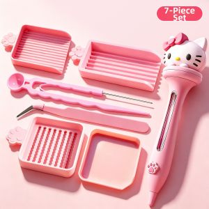 JIEBITU | DIY Bean Bead Kit Pen Punch Iron Baking Sheet Tool Package 3 Sets