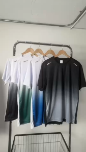 KAMB Kaos olahraga lengan pendek pria