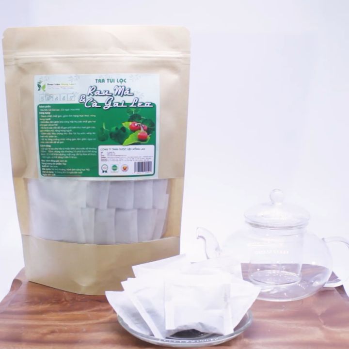 Combo 10 bịch zip Trà túi lọc Rau Má & Cà Gai Leo 900g (Giúp Thanh ...