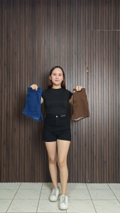 Cozea : Women Trendy Korean Vintage Maong Denim Jeans Shorts Womenswear Fashion Short Shorts