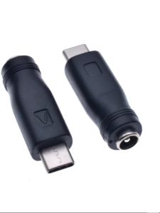 DC Power Supply Converter Plug 5.5*2.1mm Female to Type-C Male Charging Cable for Mobile Phone Tablet Android Conversion Head