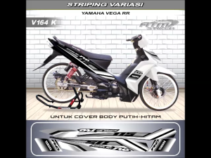 Stiker striping Variasi Yamaha Vega RR