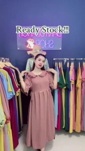 DressDaster Nagita polos cringkel std Busui Wanita Bumil