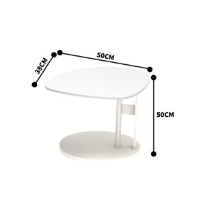 Italian Stone Plate Coffee Table Designer B & B Silent Style Model Room Minimalist Modern Living Room Home Black Tea Table