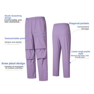 Erke | Summer New Loose Straight Casual & Sport Pants