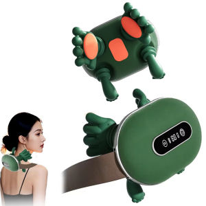 Máy Mát Xa Cổ Và Vai Bằng Điện Gối Thư Giãn Cơ Đeo Vai Cột Sống Cổ Tử Cung Cho Máy Mát Xa Lưng