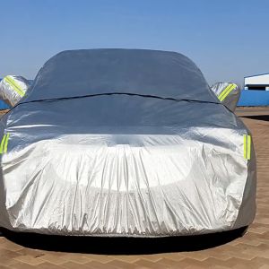 Car Body Cover Thicken Cotton Car Covers Protection Resistant Waterproof Rain Dust Heat Protection Dust Resistant Penutup Kereta Kain Tutup Kereta