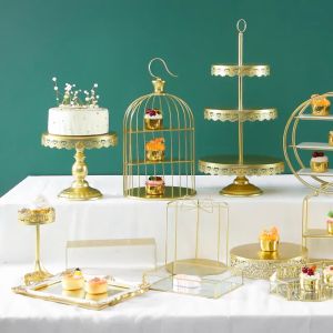 Metal Cake Stand Dessert Stand Display Stand Wedding Christmas Birthday Party