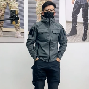 Áo Khoác Chiến Thuật Áo Khoác Tactical Hai Lớp Lót Nỉ Vải Trượt Nước (007)