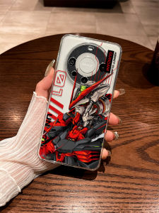 Creative Anime Gundam Armor Huawei Mate80Pro Phone Case Full Lens Protection Shockproof Transparent Soft TPU Protective Cover