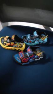 รองเท้านุ่มลื่น ชายการ์ตูนเด็กรองเท้า Sandalias รองเท้าเด็กกลางแจ้ง