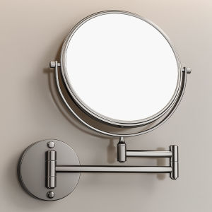 ZHUOLESHI | Foldable Expandable Drill-Free Magnifying Bathroom Mirror