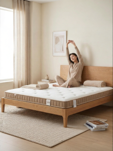 Spinal Support Coconut and Latex Toddler Mattress Thin Firm Custom