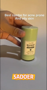 SADOER แท่งเมมเบรนโคลนทำความสะอาดผิวหน้า กำจัดสิวเสี้ยน-สิวหัวดำ ผิวกระจ่างใส