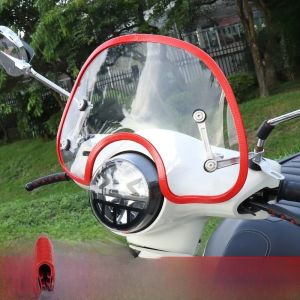 Black Protection Windshield Trim Strip for Suzuki UY Honda NS125la Motorcycle Accessories Modification Parts Decorative Sealant Strip