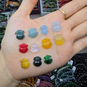 Q1524 Túi tiền sẵn lỗ 2li ngang túi  - Phong Thuỷ TUDO