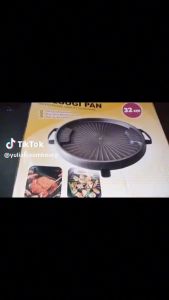 (BISA COD) PROMO WELLINGTON BBQ BULGOGI PAN BULAT 32 CM NON STICK