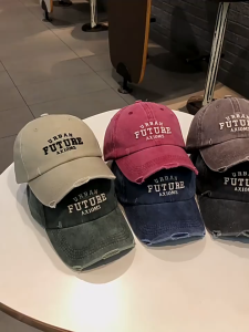 SCG T5 Topi Baseball Style Korea Model Ripped Topi Pria Wanita Distro Fashion Topi Wanita Keren Topi Wanita Import Berkualitas COD