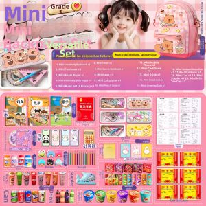 Mini Realistic Miniature Backpack Toy for Kids