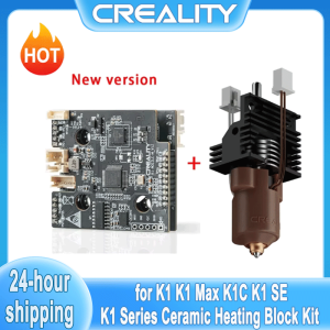 Creality | Creality PCBA G K1-MAX/K1 T9 GD32F303CBT6 NOZZLE-C-V13 Adapter Board New Version Set Original Replace 3d Printer Parts for K1