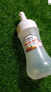 Botol Tempat Saos Kecap Mayonaise Serbaguna Anti Tumpah Tutup Praktis 350ml