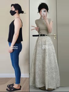 XUECAIQI | Korean Style Plus Size Womens Suit