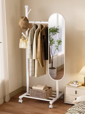 Home Organizer | Easy-to-Use Closet Mirror Rack