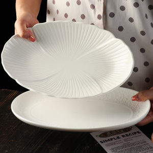 Bát Đựng Cá Hấp Hình Elip Đơn Giản Có Thể Sử Dụng Trong Gia Đình Giá Trị Thẩm Mỹ Cao Cảm Giác Cao Cấp Bát Đựng Thức Ăn